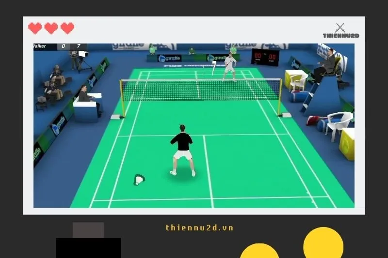 game Badminton 3D mobile