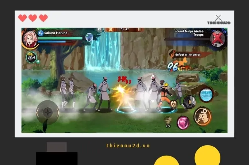 game Konoha Ninja Storm mobile