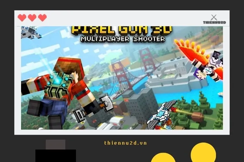 game Pixel Gun 3D mobile