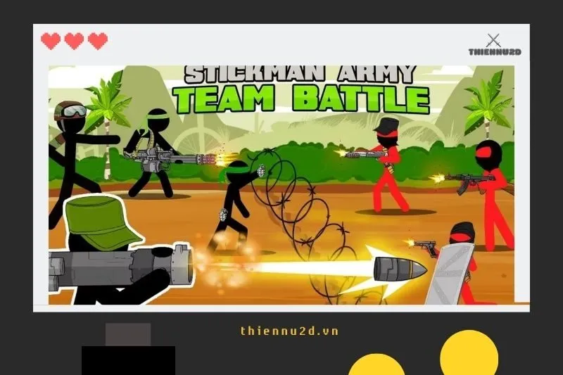 game Stickman Army: Team Battle