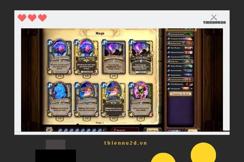 game Hearthstone pc