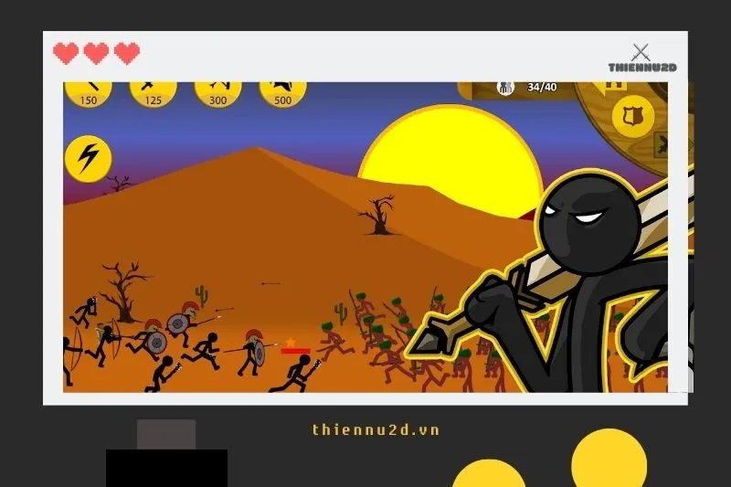 game Người que đại chiến